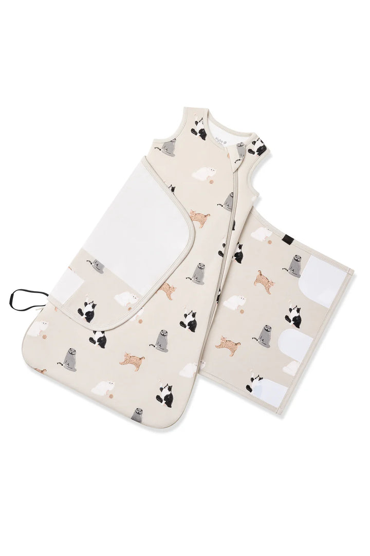 Kyte Baby 1.0 TOG Swaddler Bag - Fluffy Cat