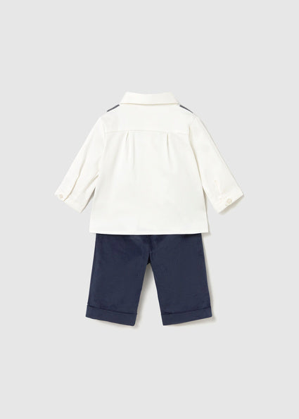Mayoral 3pc with Vest Set - Navy