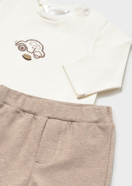 Mayoral 3pc Tracksuit - Mocha