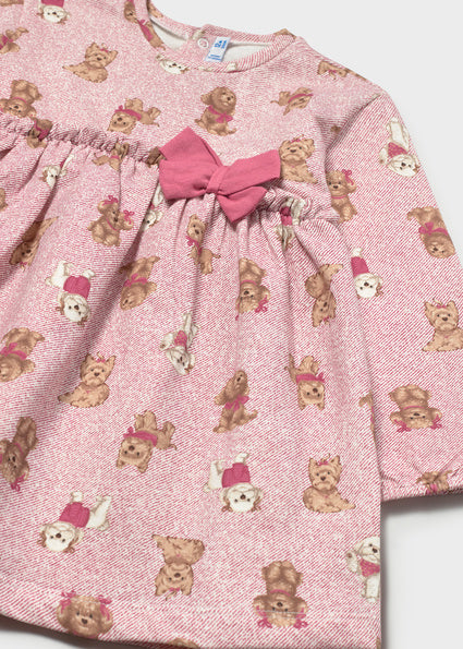 Mayoral Printed Bow Dress - Sweet