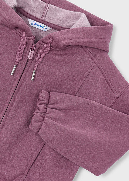 Mayoral Zip-Up Hoodie - Violet