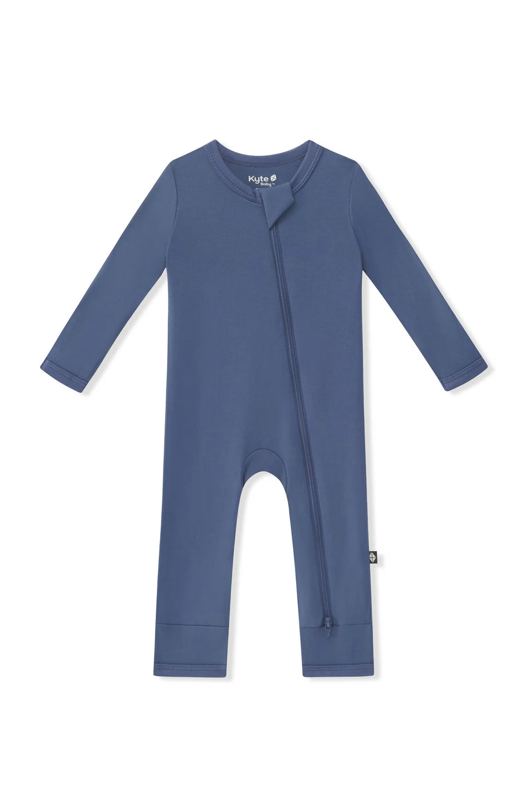 Kyte Baby Zippered Romper - Oxford