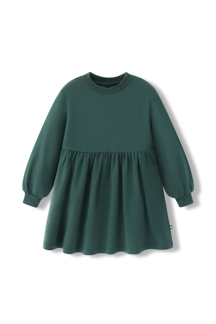 Kyte Baby Long Sleeve Skater Dress - Cypress