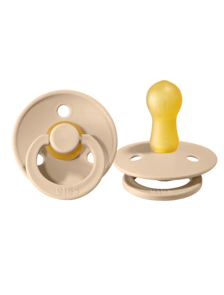 BIBS Round Colour Pacifiers - Size 3 (18+m)