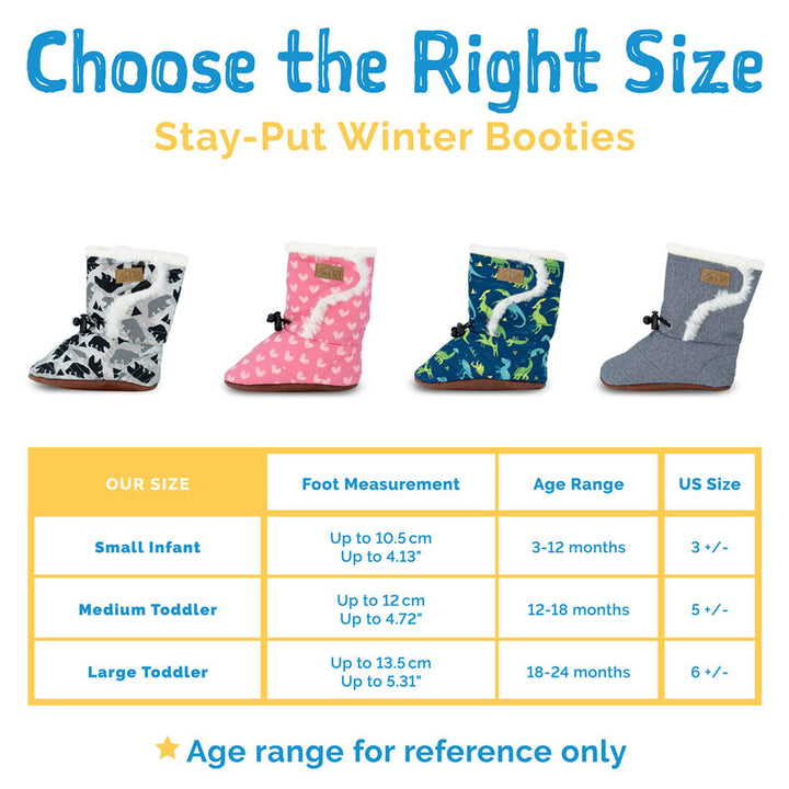 Jan &amp; Jul Stay-Put Cozy Booties - Digger