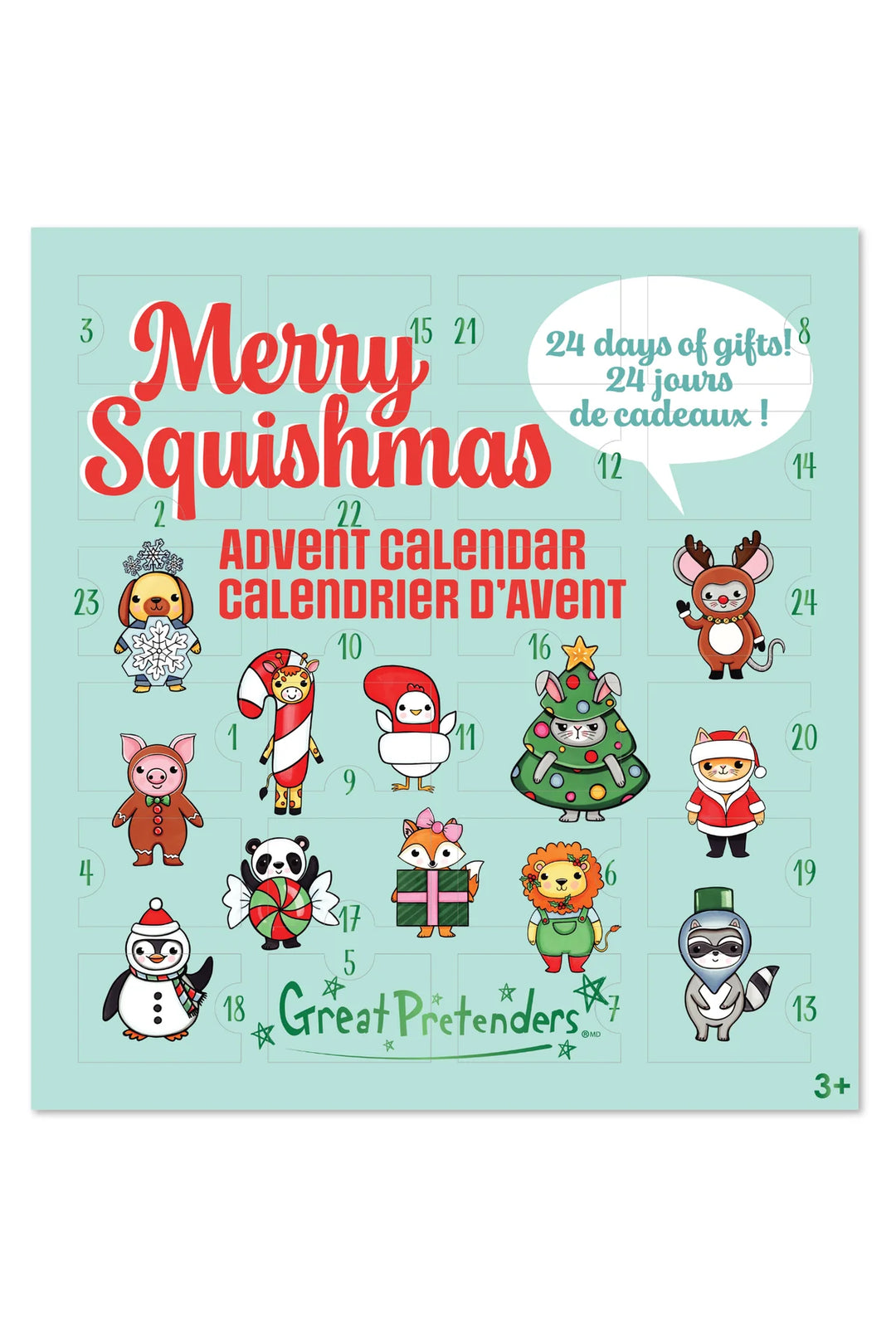 Great Pretenders Merry Squishmas Advent Calender