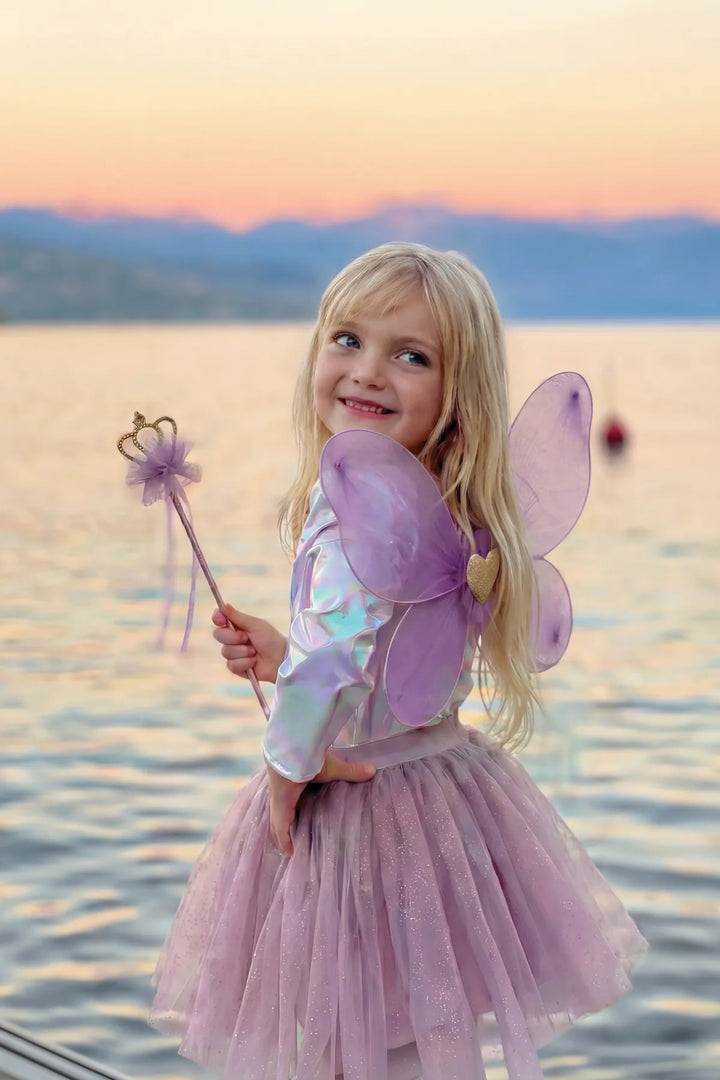 Great Pretenders Royal Fairy Princess Skirt Set - Purple