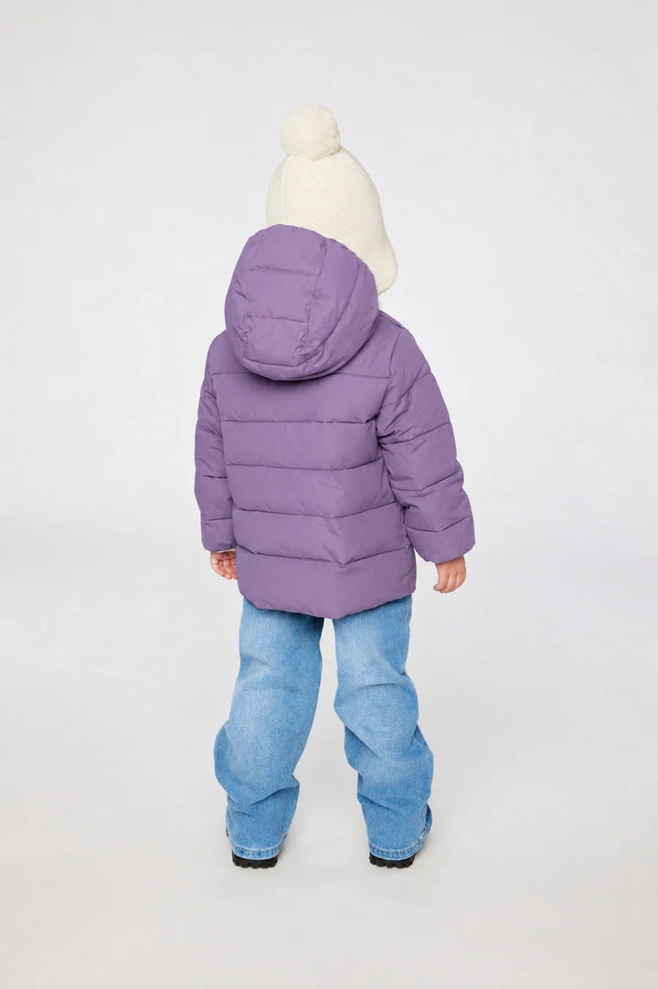 Deux Par Deux Winter Jacket Car Seat Adaptable - Purple Haze/Violet