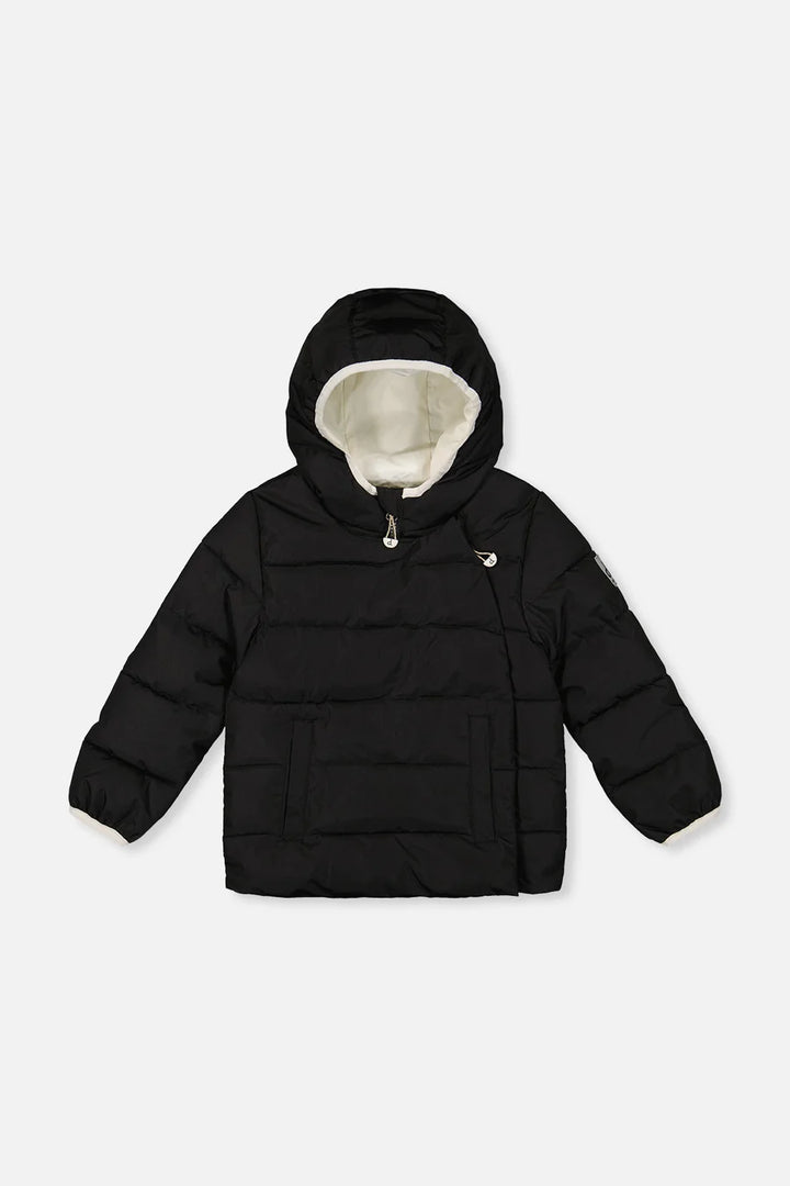 Deux Par Deux Winter Jacket Car Seat Adaptable - Black