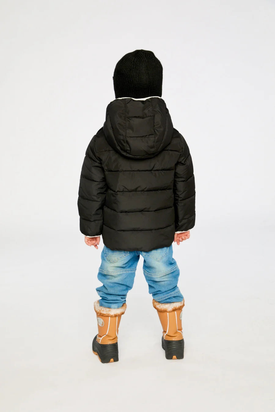 Deux Par Deux Winter Jacket Car Seat Adaptable - Black