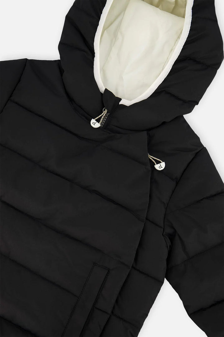 Deux Par Deux Winter Jacket Car Seat Adaptable - Black