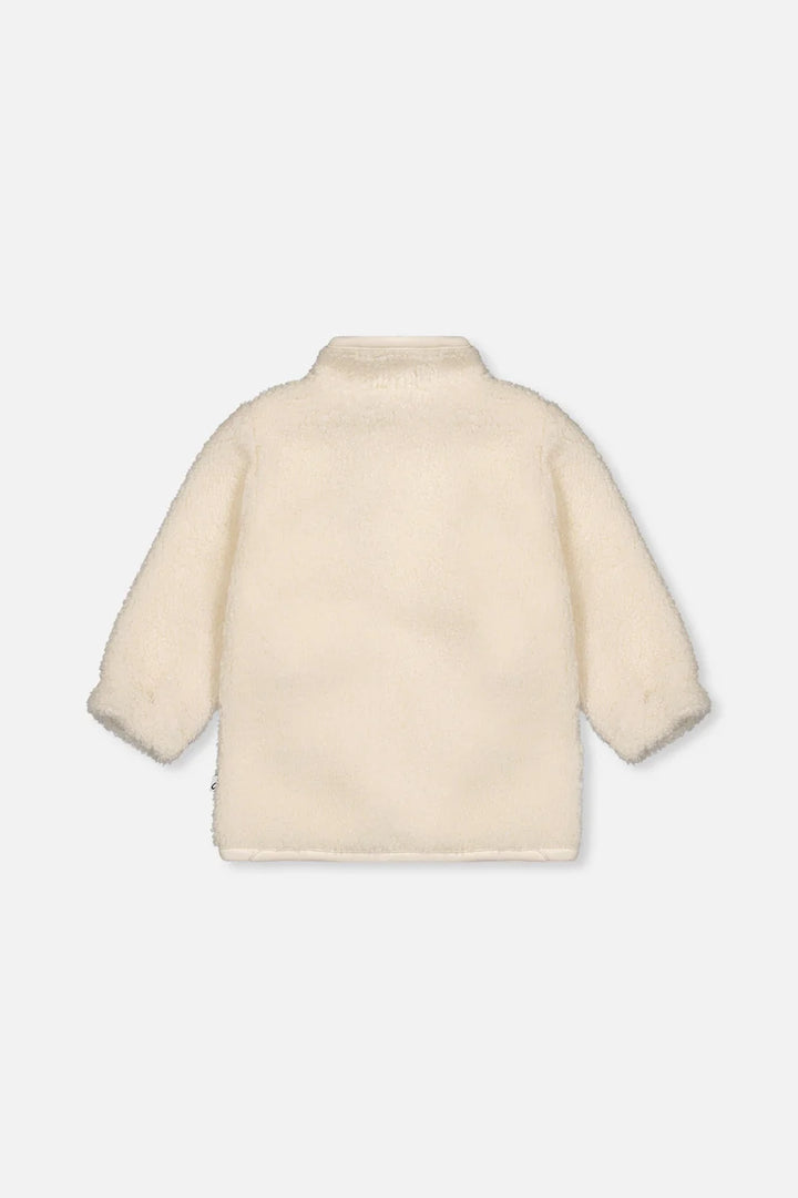 Deux Par Deux Sherpa Jacket - Off White