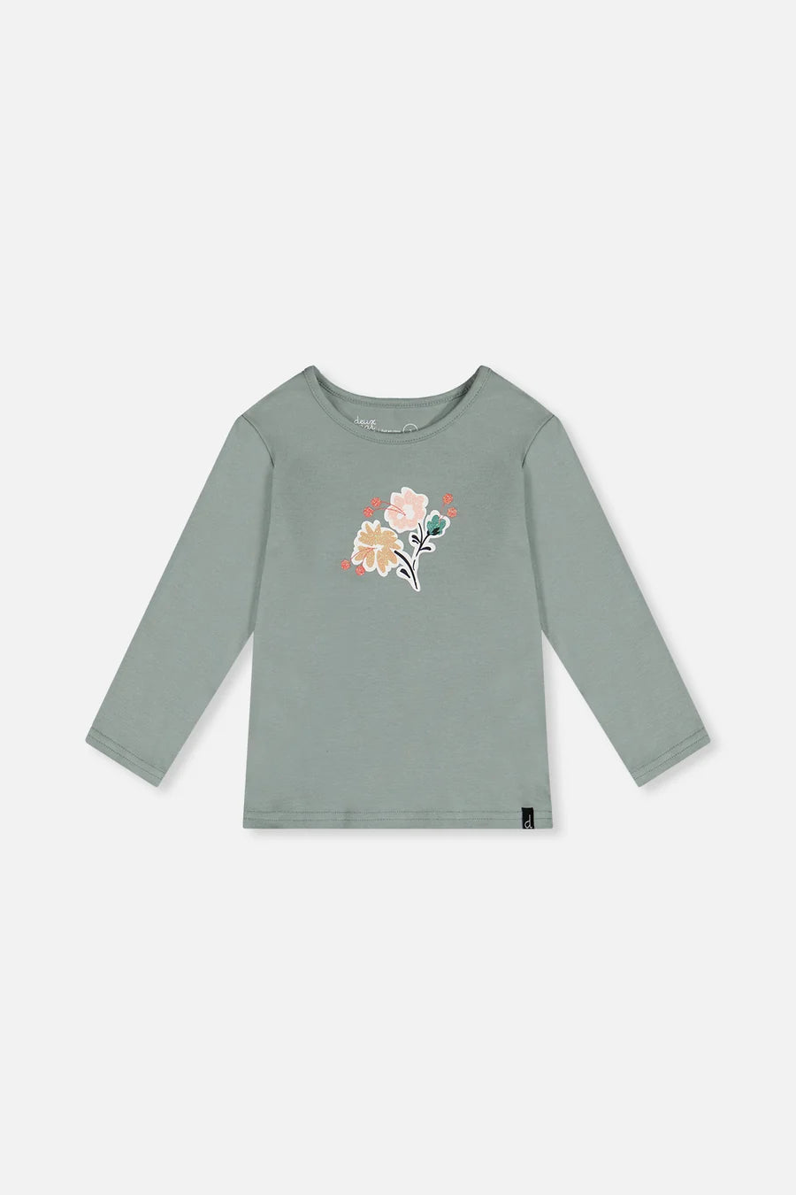 Deux Par Deux Organic Cotton Long Sleeve Shirt - Chinois Green