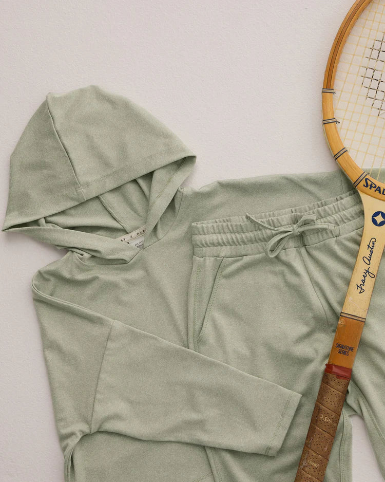 Rylee &amp; Cru Catalina Tech Hoodie - Heathered Sage