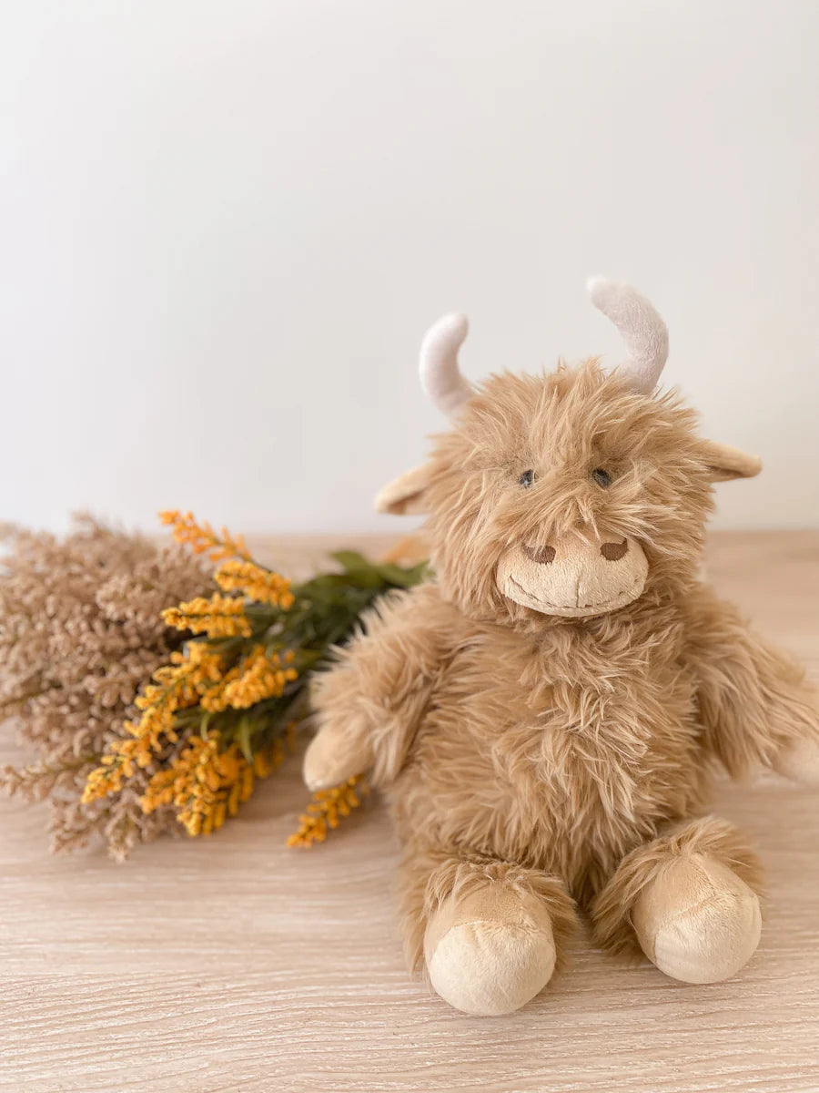 Mon Ami Plush Toy - Mac the Highland Cow