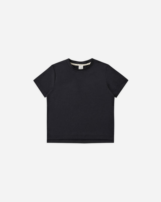 Rylee and Cru Cove Essential Tee - Heathered Black