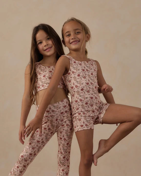 Rylee and Cru Malibu Bodysuit - Pink Floral