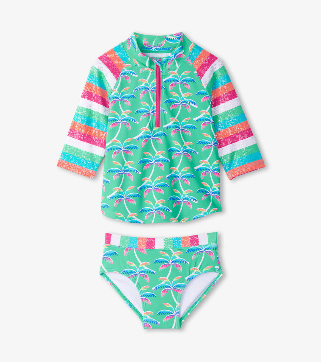 Hatley Rashguard Set - Rainbow Palm