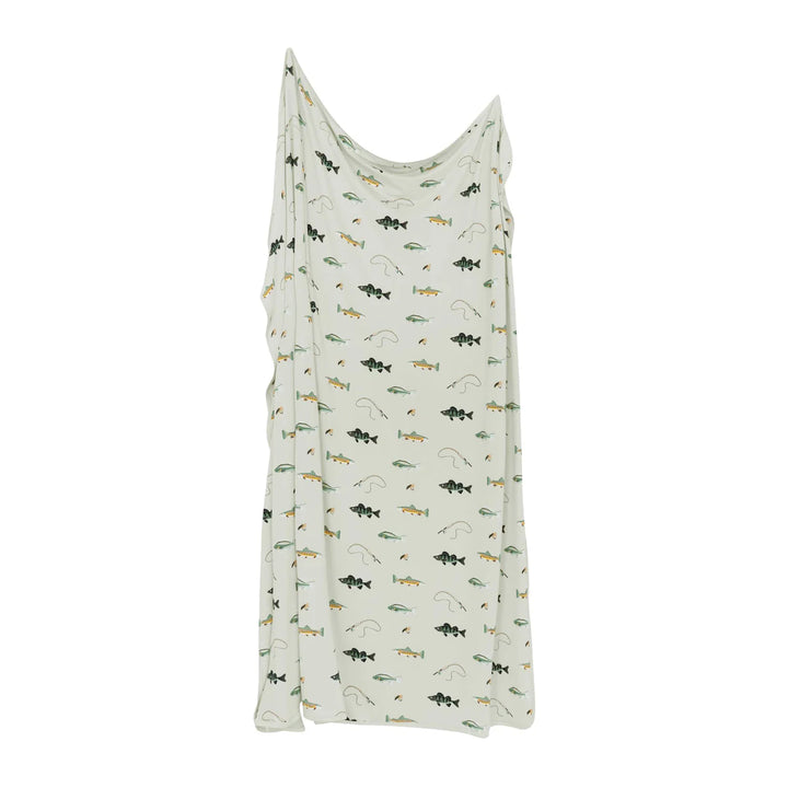 Kyte Baby Swaddle Blanket - Fishing