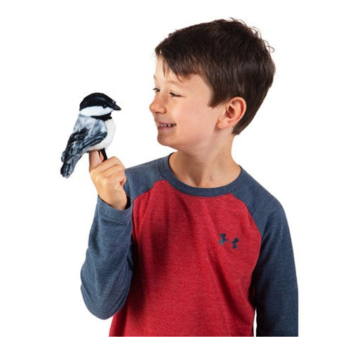 Folkmanis Finger Puppet - Mini Chickadee