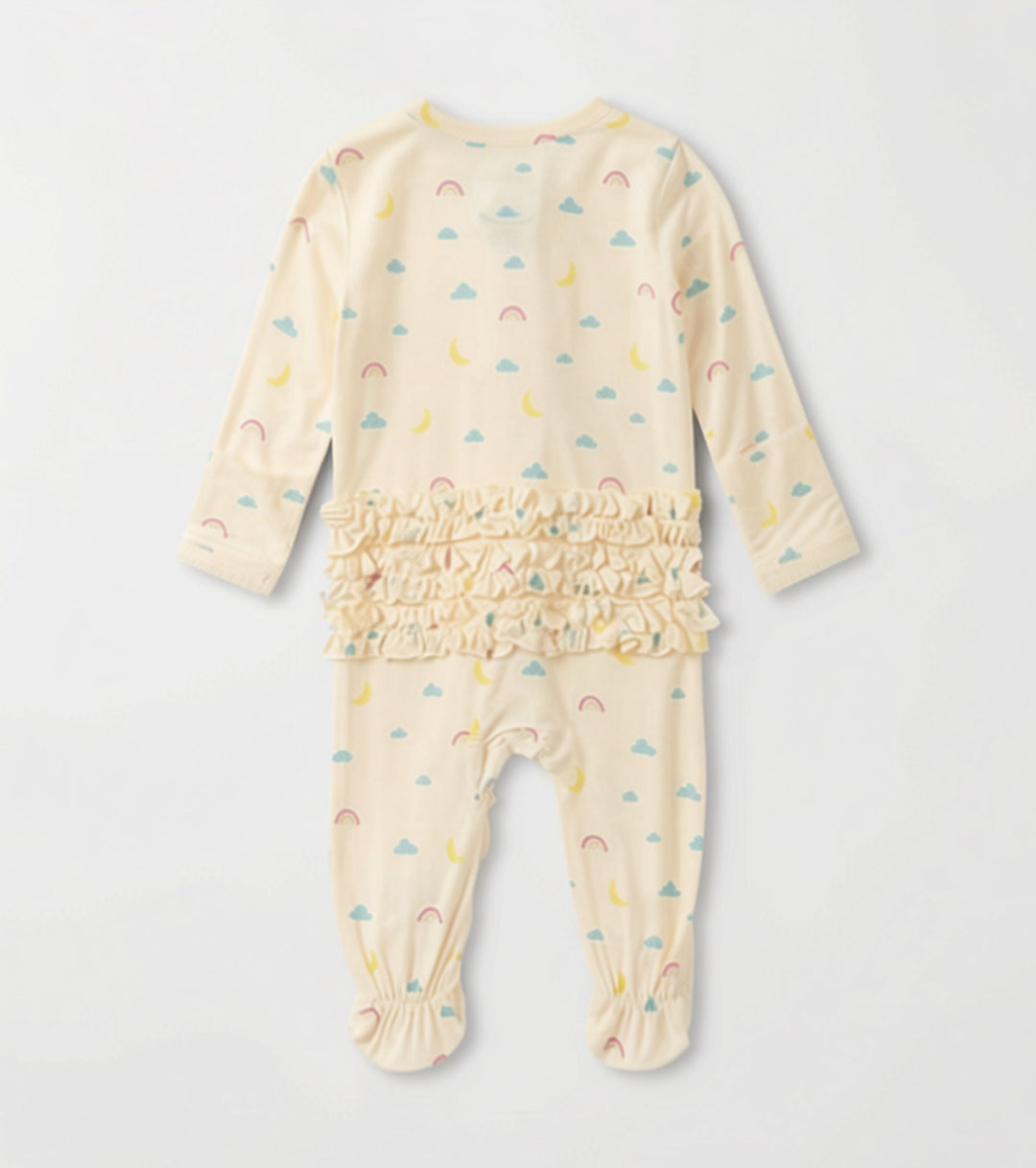 Hatley Ruffle Bum Bamboo Coverall - Lucky Charms