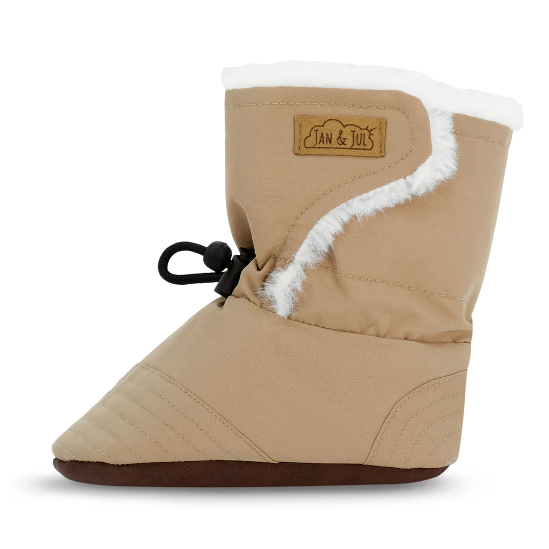 Jan &amp; Jul Stay-Put Winter Booties - Soft Brown