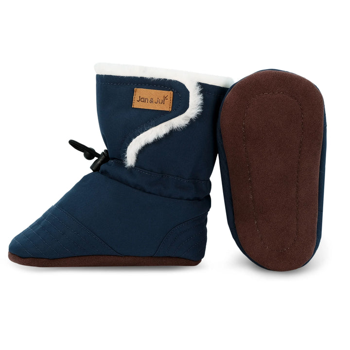 Jan &amp; Jul Stay-Put Winter Booties - Dark Navy