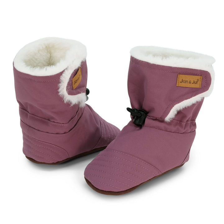 Jan &amp; Jul Stay-Put Winter Booties - Dark Plum