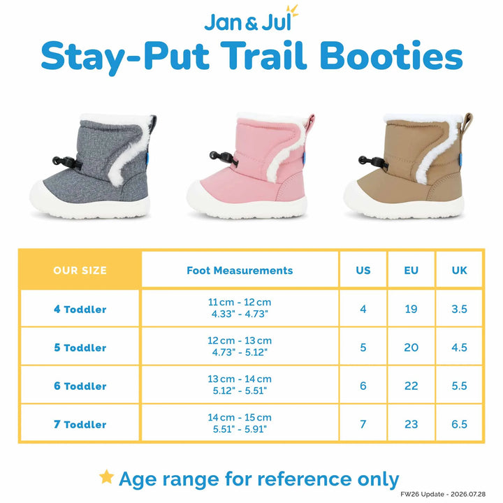 Jan &amp; Jul Stay-Put Trail Booties - Dark Spruce