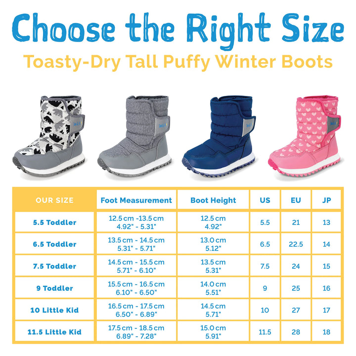 Jan &amp; Jul Tall Puffy Winter Boots - Dark Plum