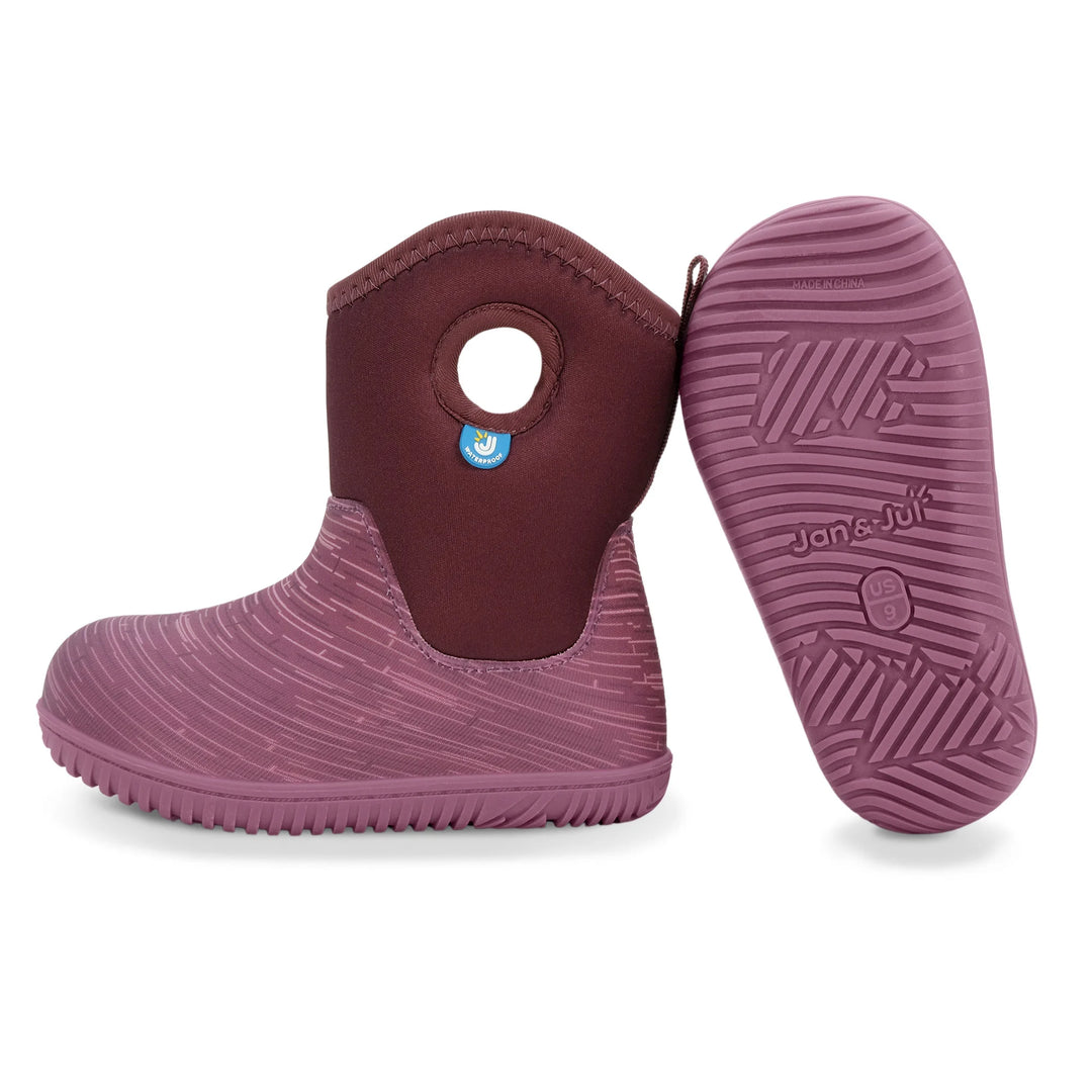 Jan &amp; Jul Toasty-Dry Lite Winter Boots - Dark Plim Birch