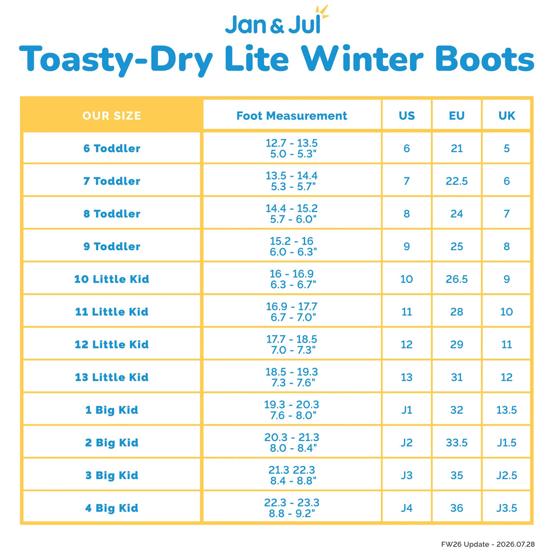 Jan &amp; Jul Toasty-Dry Lite Winter Boots - Dark Plim Birch