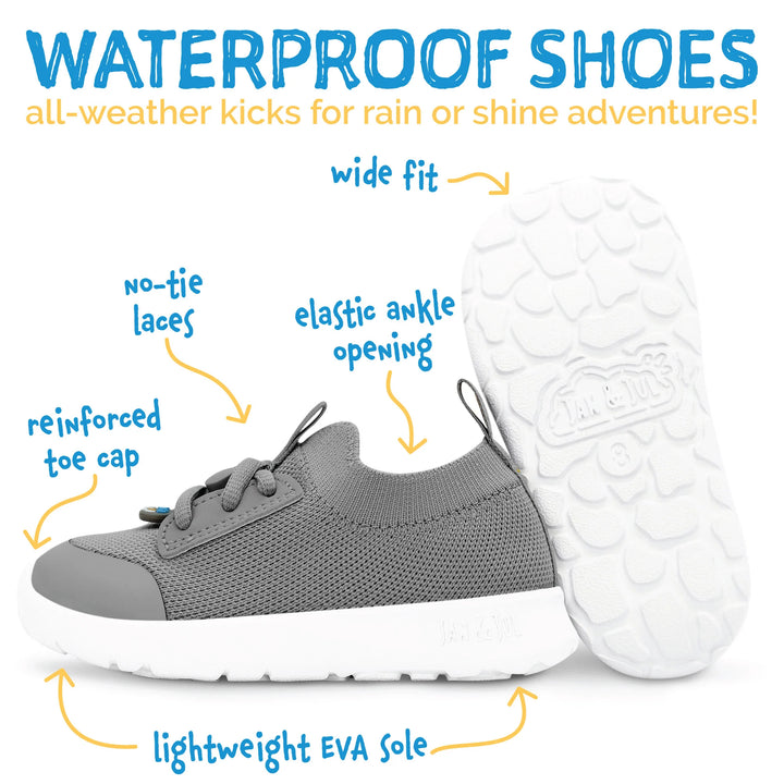 Jan &amp; Jul Rainrunner Waterproof Sneakers - Navy