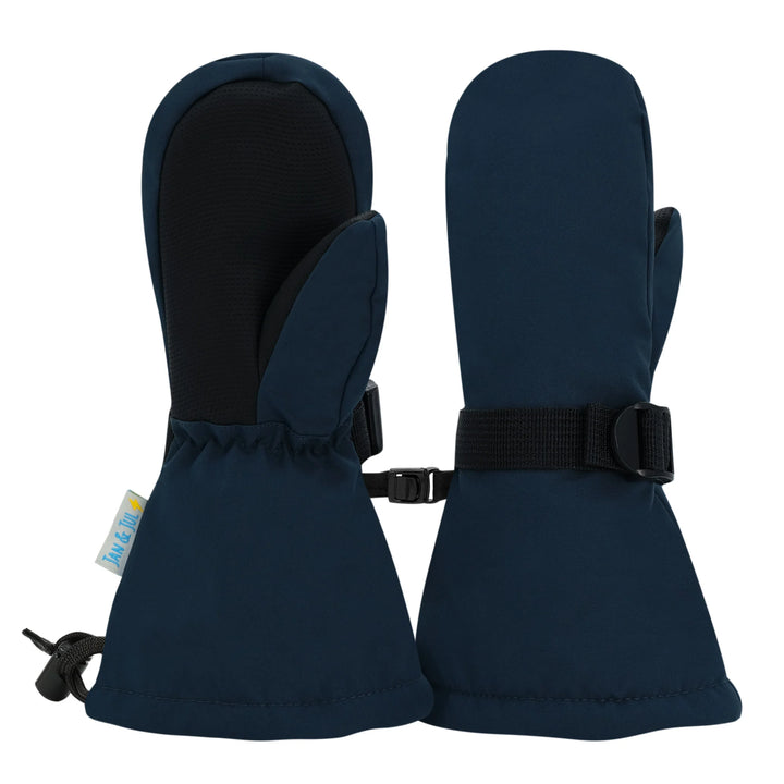 Jan &amp; Jul Toasty-Dry Waterproof Snow Mittens - Dark Navy