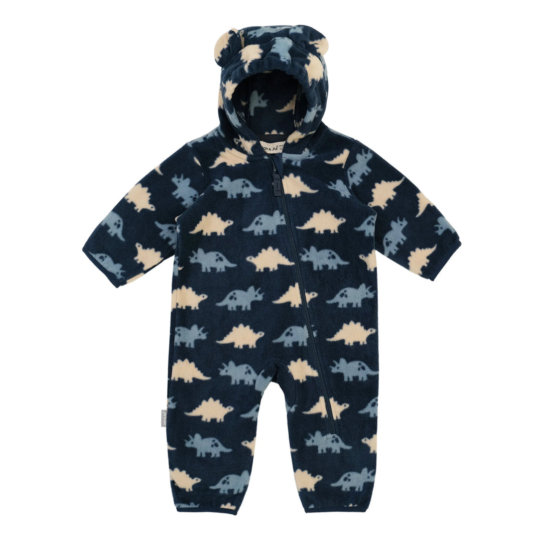 Jan &amp; Jul Fleece Suit - Dino Parade