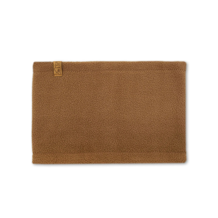 Jan &amp; Jul Fleece Neck Warmer - Brown Bear