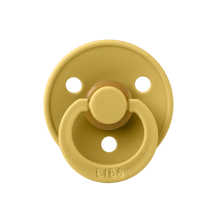 BIBS Round Colour Pacifiers - Size 3 (18+m)