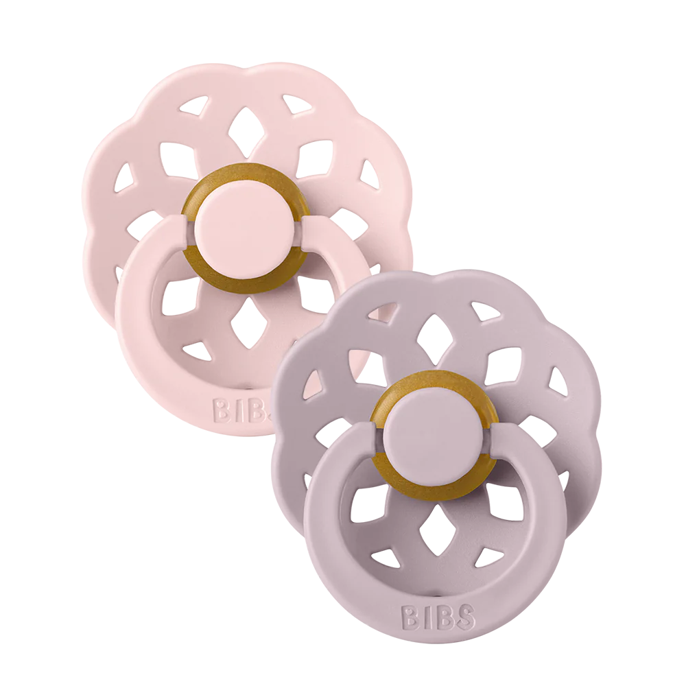 BIBS Round Boheme Pacifier - Size 2 (6-18m)