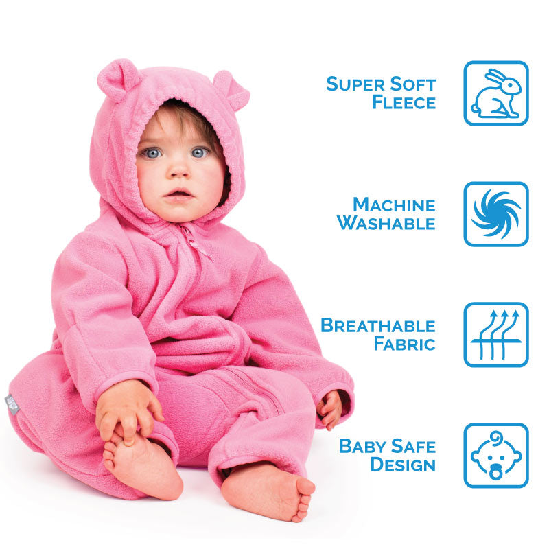 Jan &amp; Jul Fleece Suit - Navy