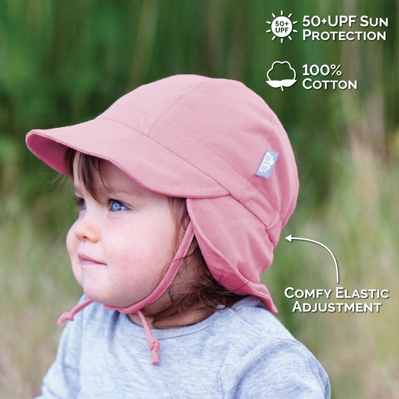 Jan &amp; Jul Sun Soft Baby Cap - White